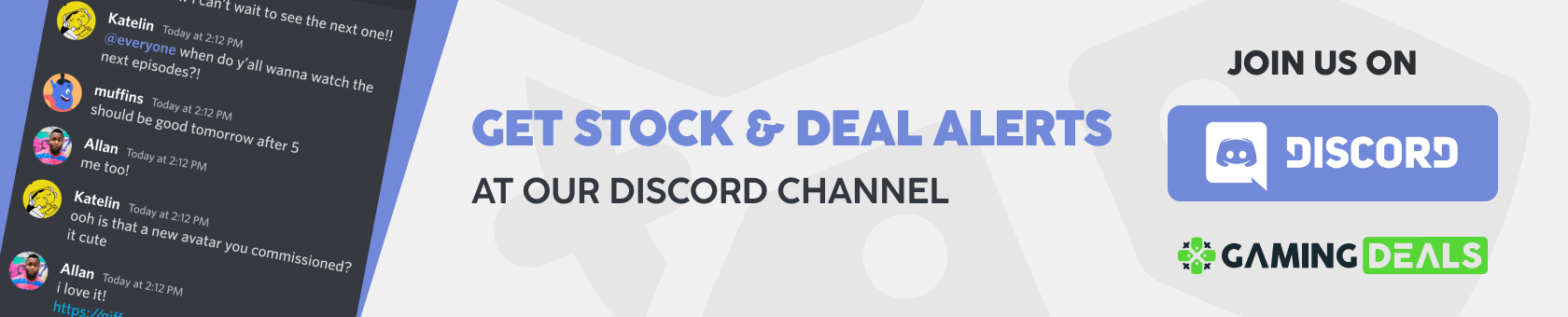 Gaming Deals Discord