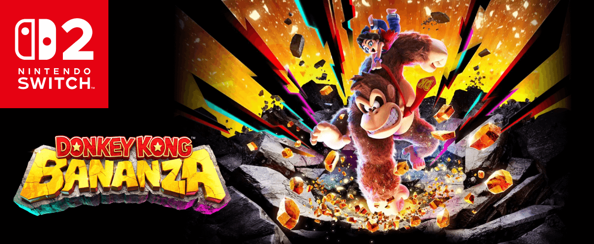 Donkey Kong Bananza available now on the Nintendo Switch 2