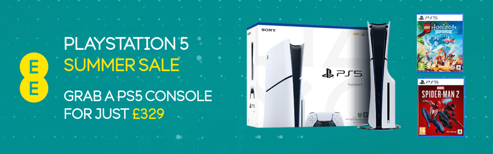 Further discounts on PlayStations Summer Sale at EE Store