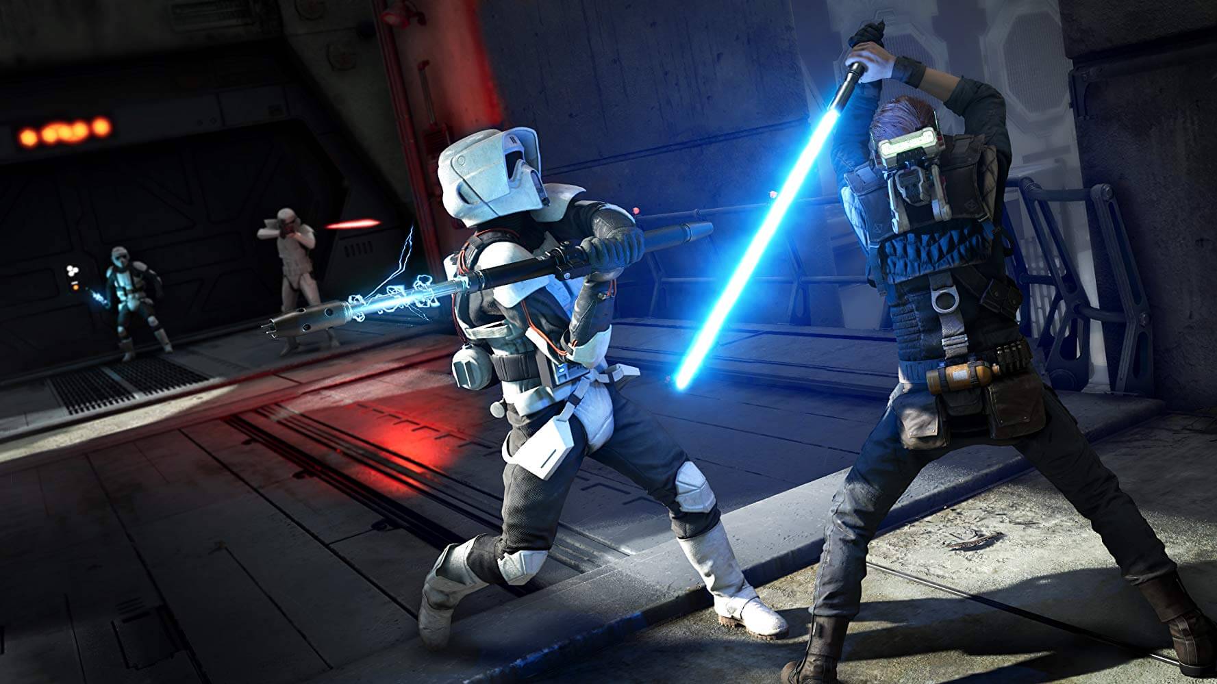 Star Wars Fallen Order lightsaber battle